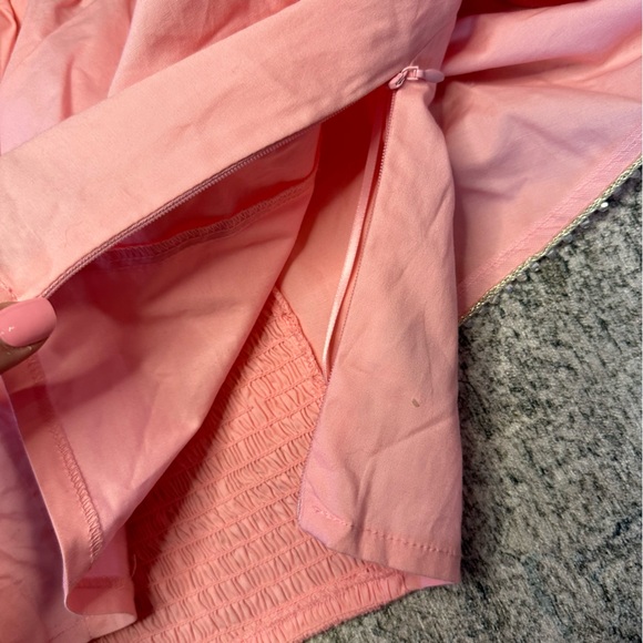 Wildfox Pink One-Shoulder Ruffle Top - Picture 6 of 6